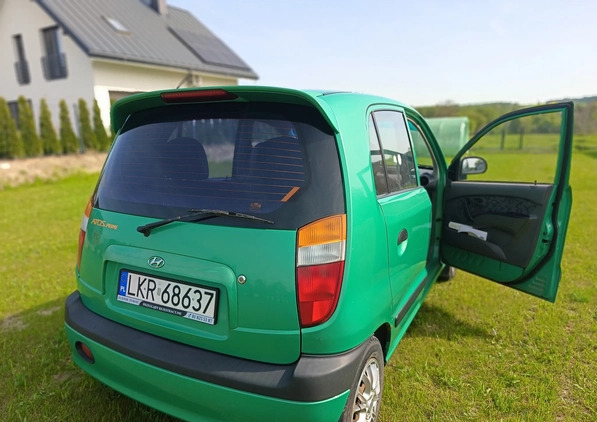 Hyundai Atos cena 7000 przebieg: 135000, rok produkcji 2000 z Kraśnik małe 56